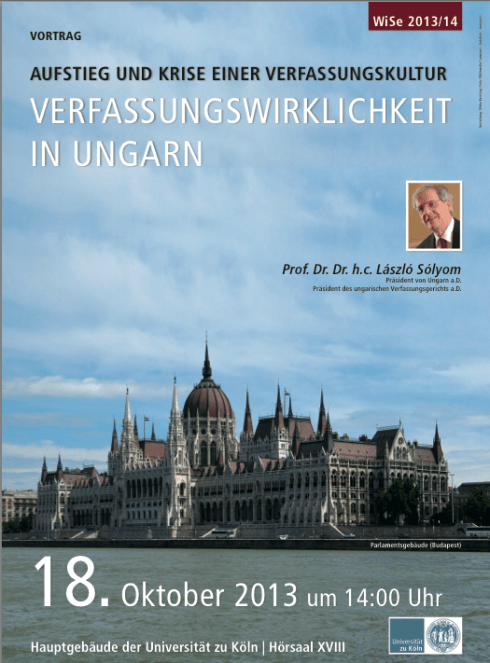 Aufstieg und Krise einer Verfassungskultur - Verfassungswirklichkeit in Ungarn